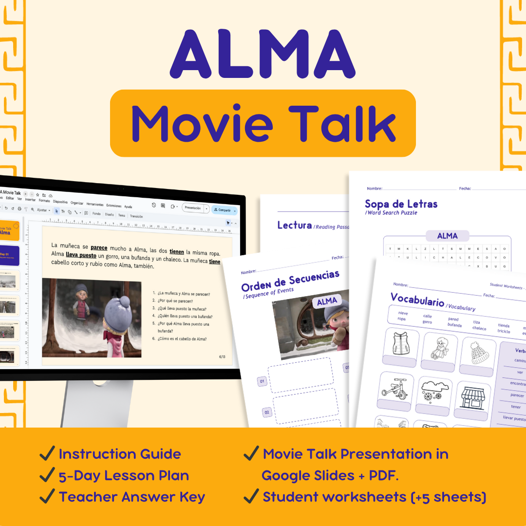 ALMA MovieTalk - 5-Day Lesson