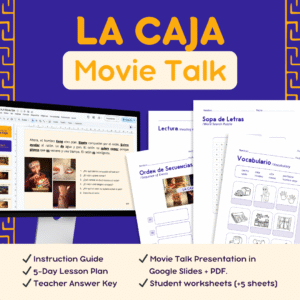 LA CAJA MovieTalk - 5-Day Lesson