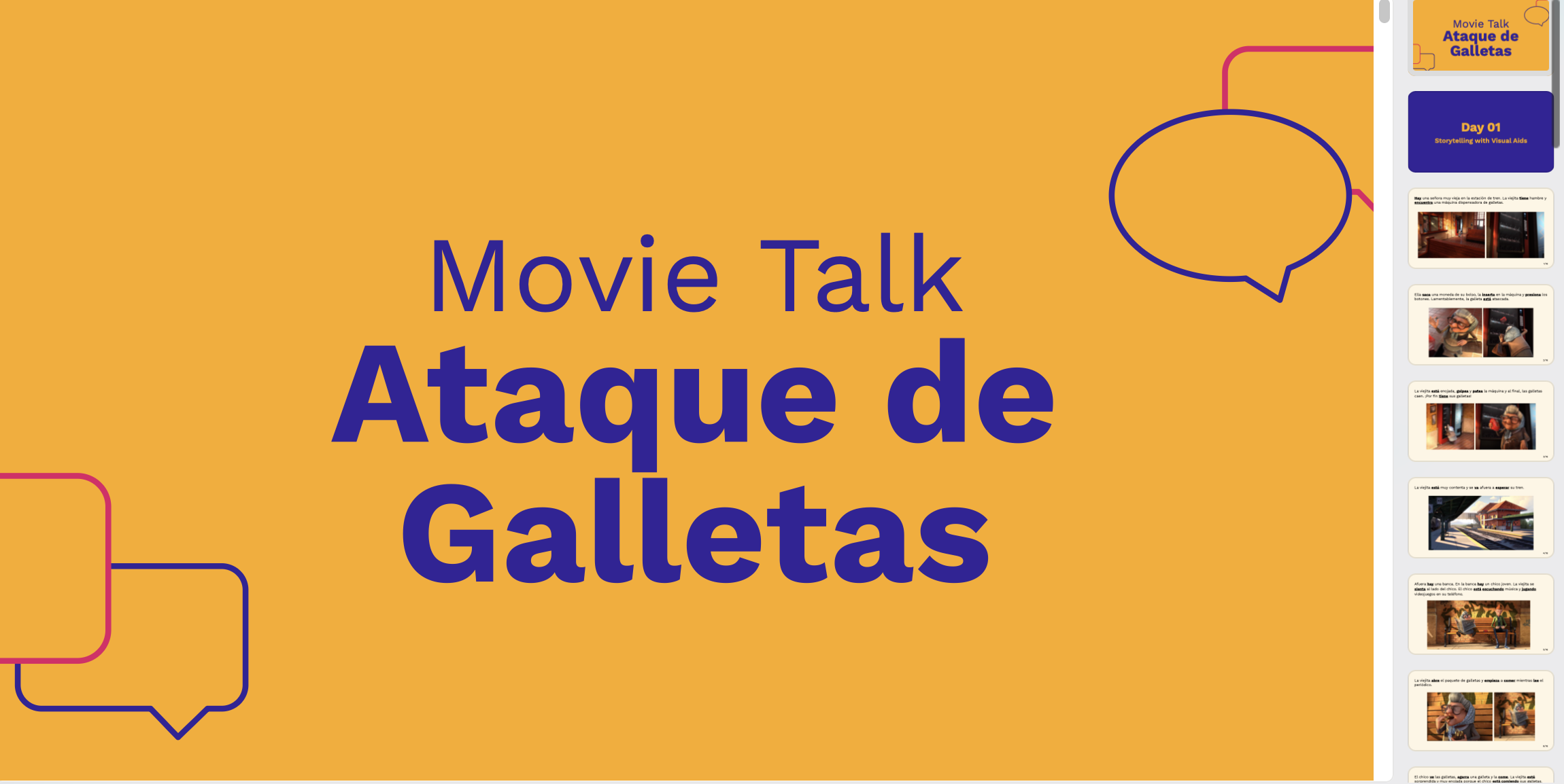 ATAQUE DE GALLETAS MovieTalk - 5-Day Lesson - Image 4