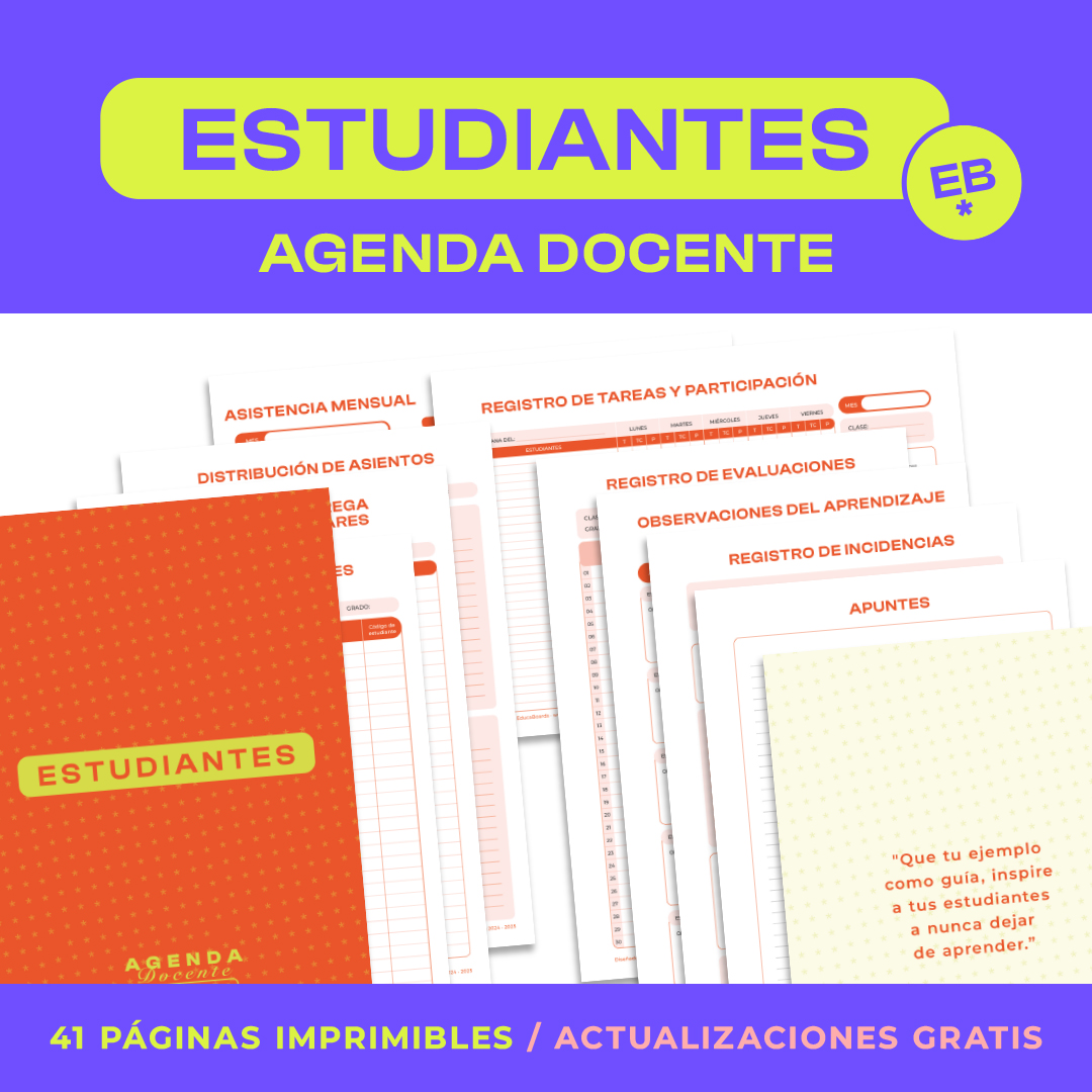 MIS ESTUDIANTES *Carpeta para Docentes*