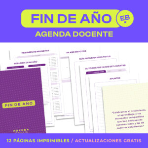 FIN DE AÑO ESCOLAR *Carpeta para Docentes*