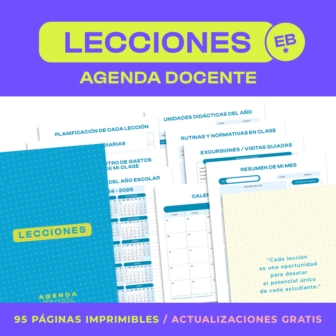LECCIONES *Carpeta para Docentes*