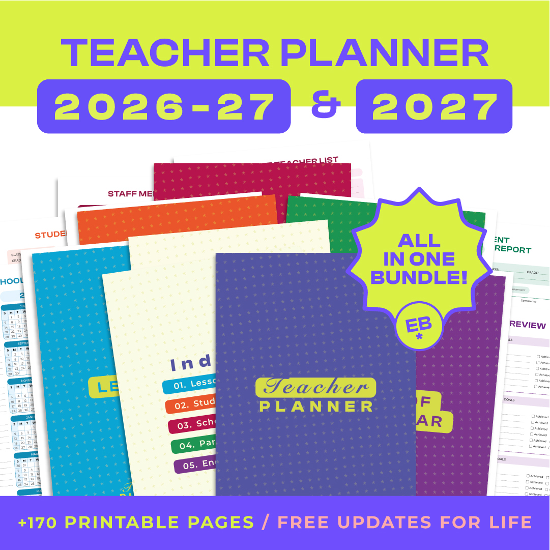 Teacher Planner MEGA BUNDLE 2026-2027