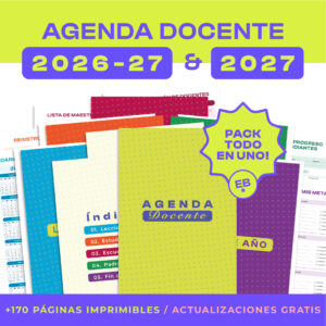 Agenda Docente *COMPLETO* 2026-2027